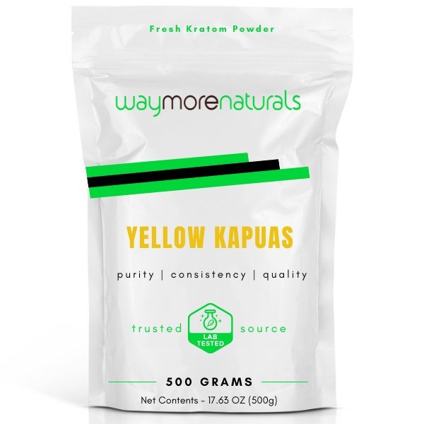 Yellow Hulu Kapuas Kratom Powder